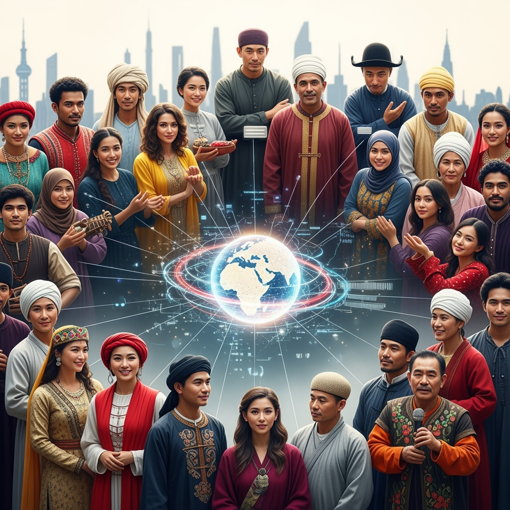 Illustration for: Global Village: 30 Years of Culture and Entertainment