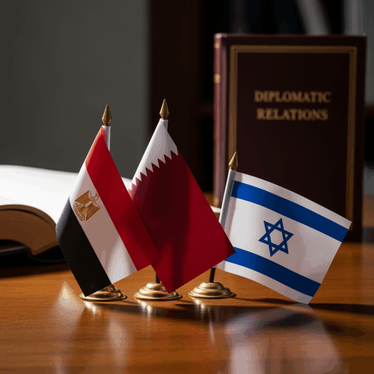 Illustration for: Egypt Condemns Israel's Actions Against Qatar