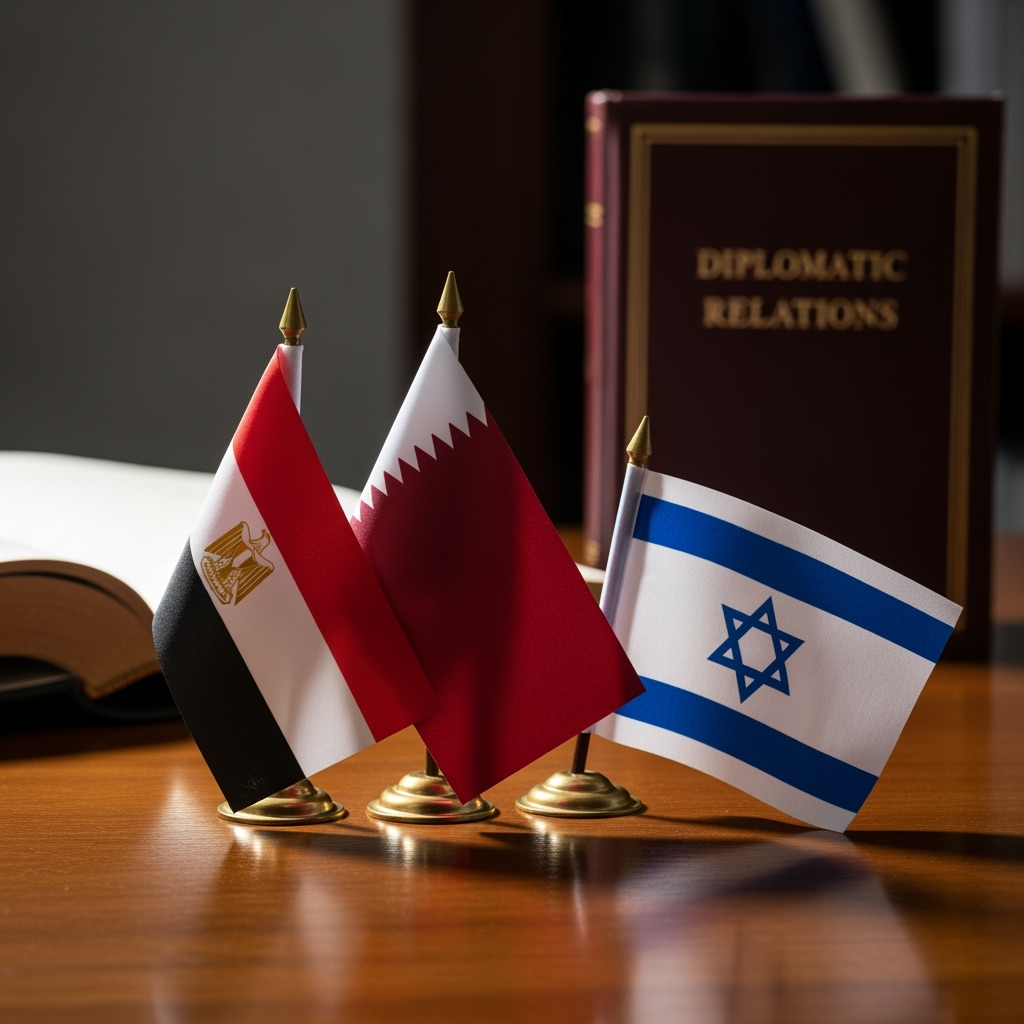 Illustration for: Egypt Condemns Israel's Actions Against Qatar