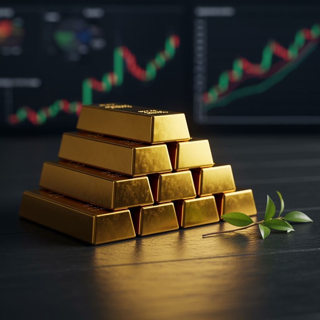 Illustration for: Gold Bars as a Long-Term Investment?