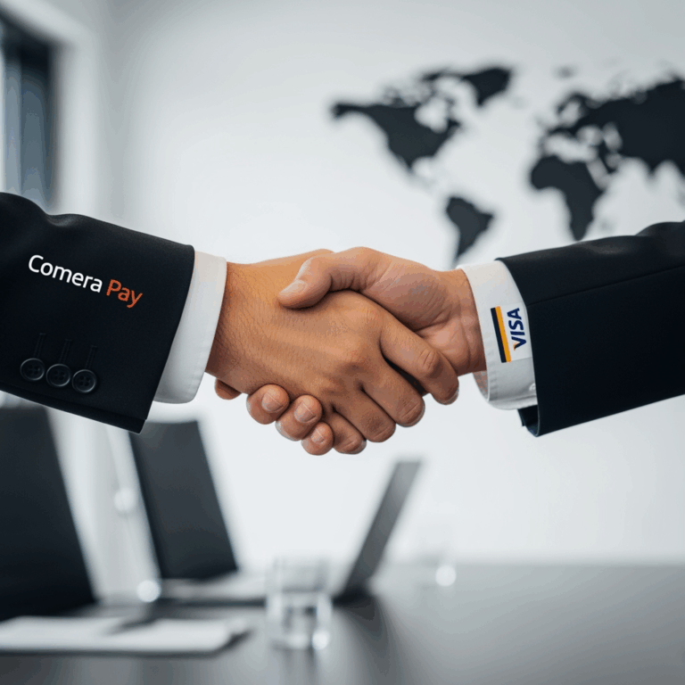 Illustration for: Comera Pay Joins Visa as Principal Member