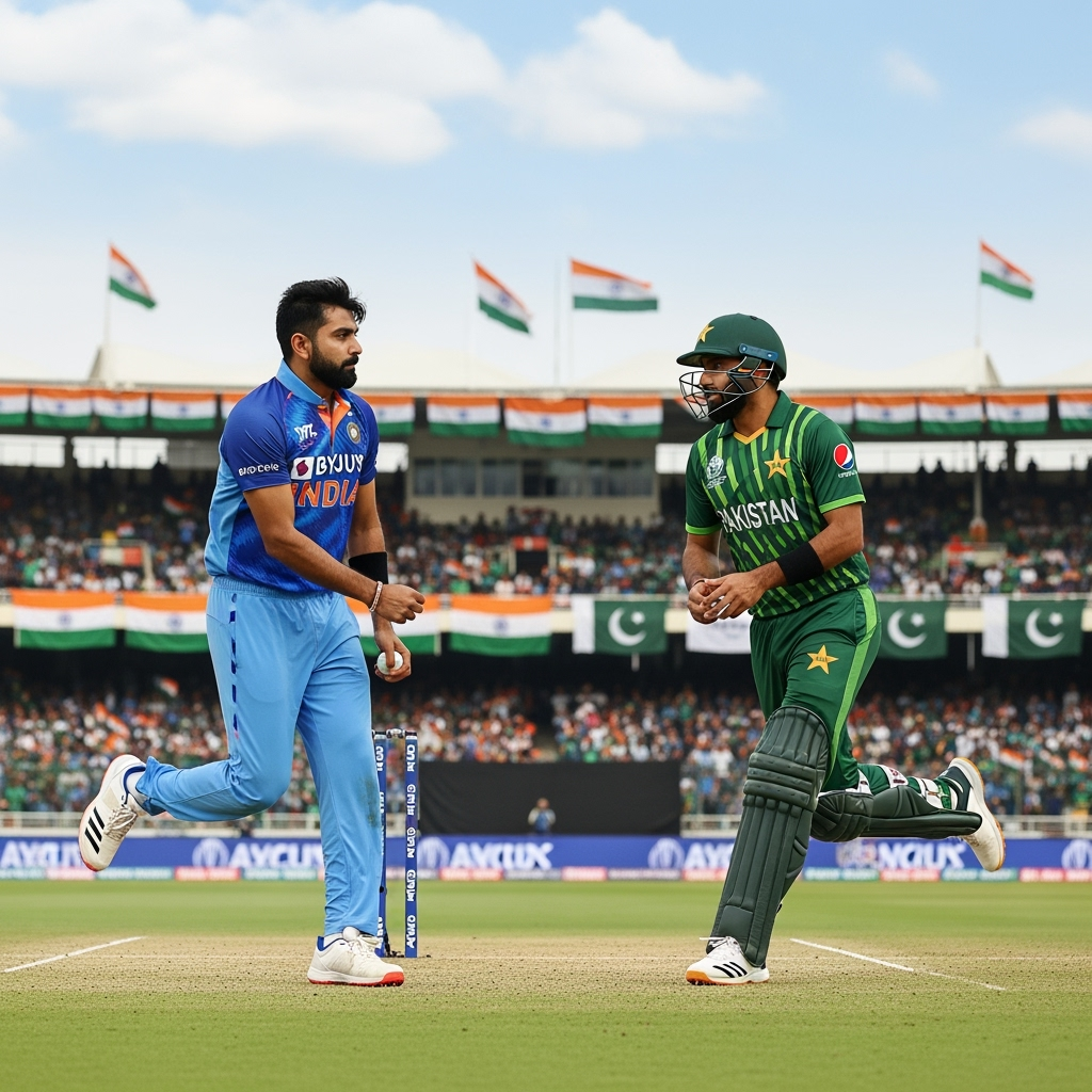 Illustration for: Asia Cup 2025: India vs Pakistan Showdown
