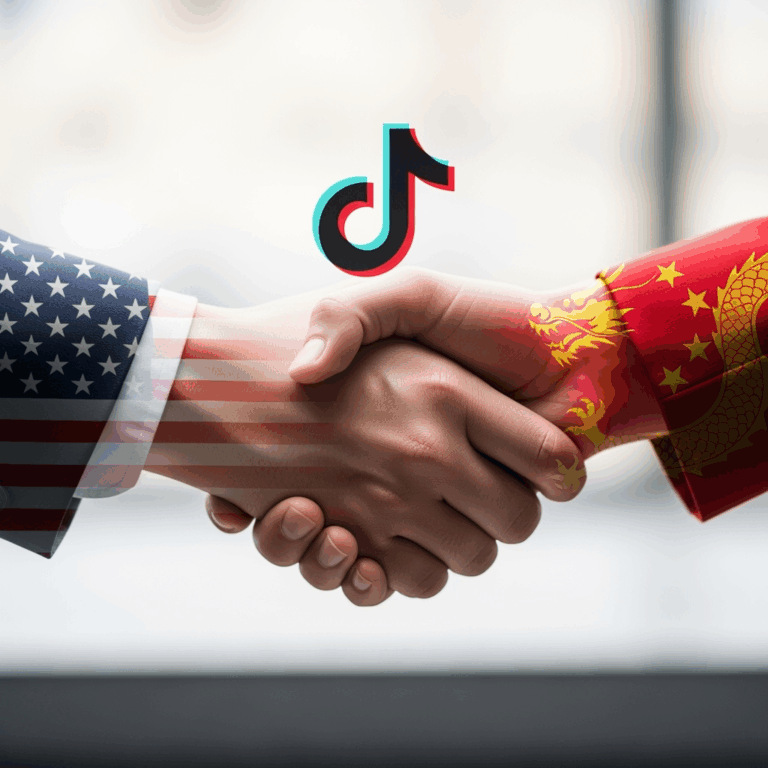 Illustration for: US and China Agree on TikTok Deal Framework