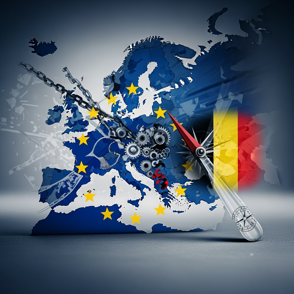 Illustration for: Belgium Plans Sanctions, EU Faces Challenges