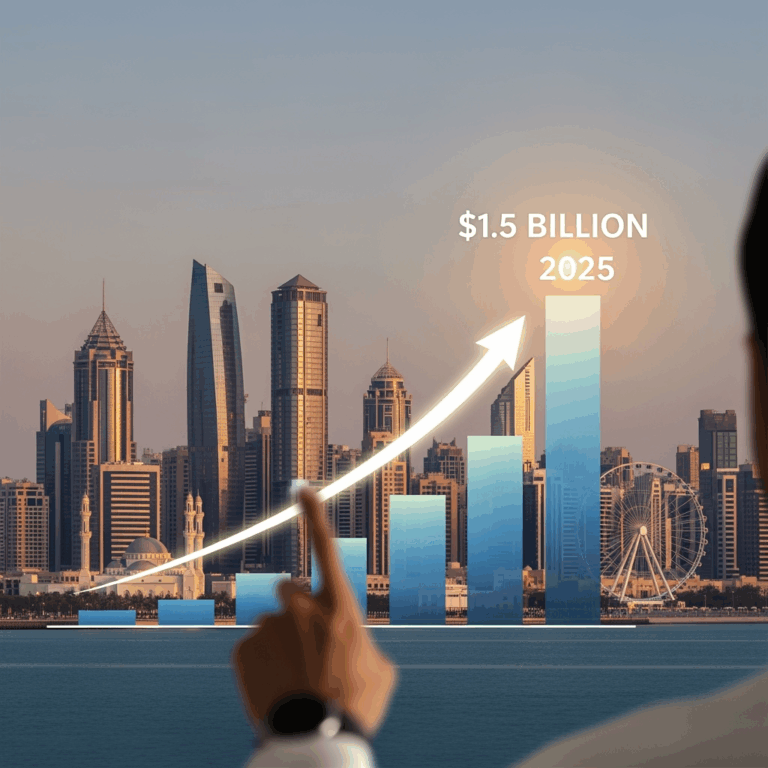 Illustration for: Sharjah's FDI Soars to Record $1.5 Billion in 2025