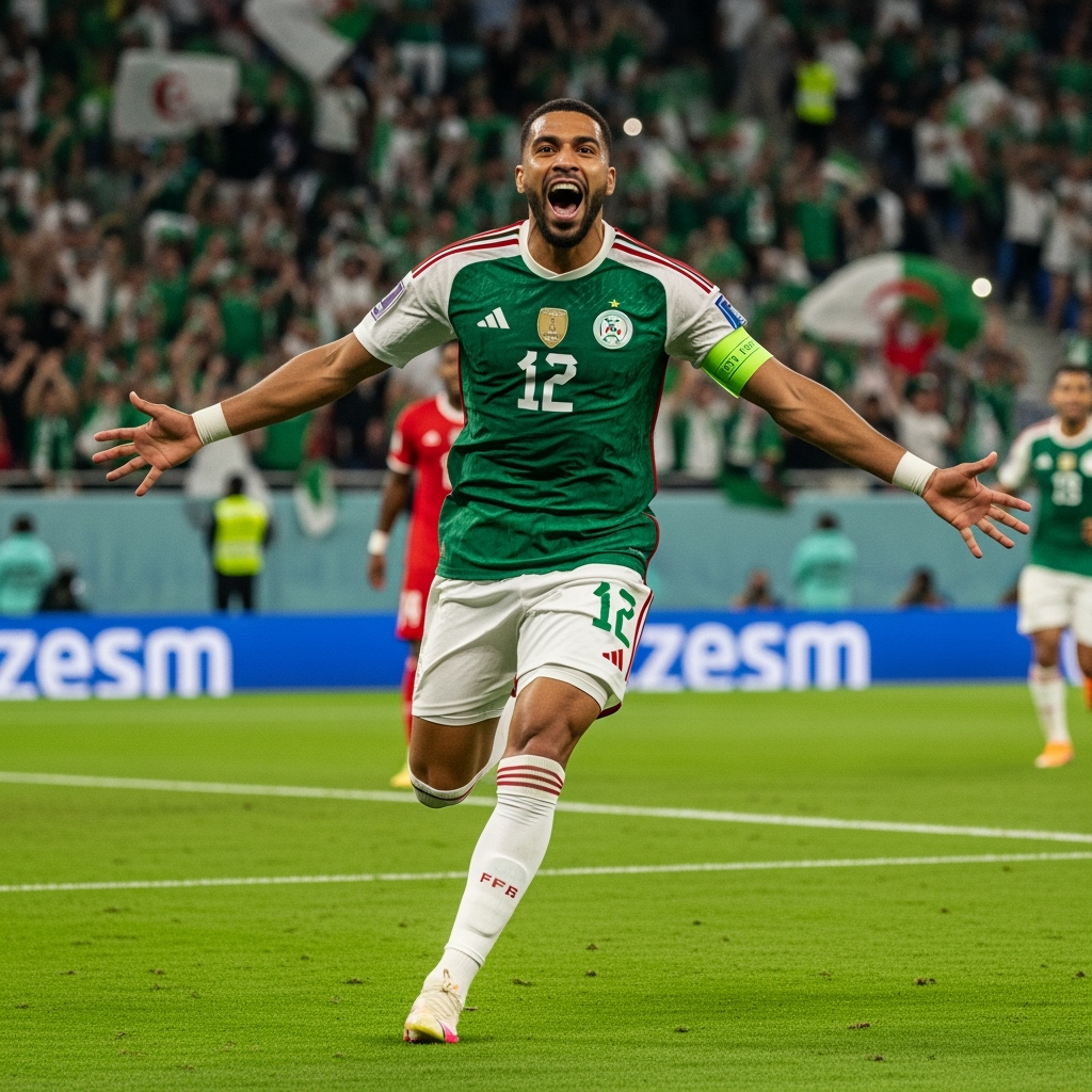 Illustration for: FIFA Confirms Player for Algerian National Team