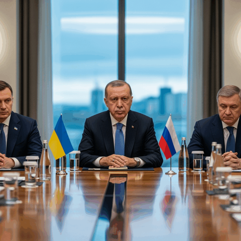 Illustration for: Erdogan on Peace Talks for Ukraine-Russia Conflict