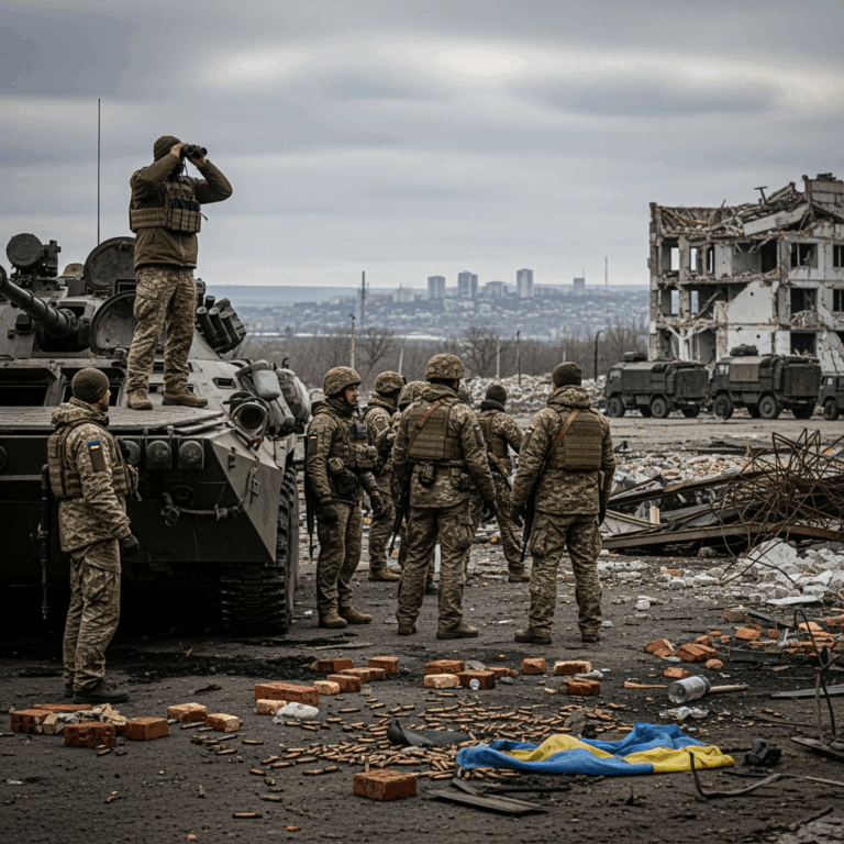 Illustration for: Liberation of Kirovsk Nears Completion in Donetsk