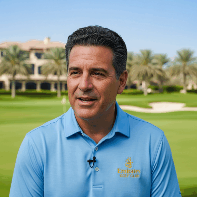 Illustration for: Joseph Andrade's Impactful Leadership at Emirates Golf