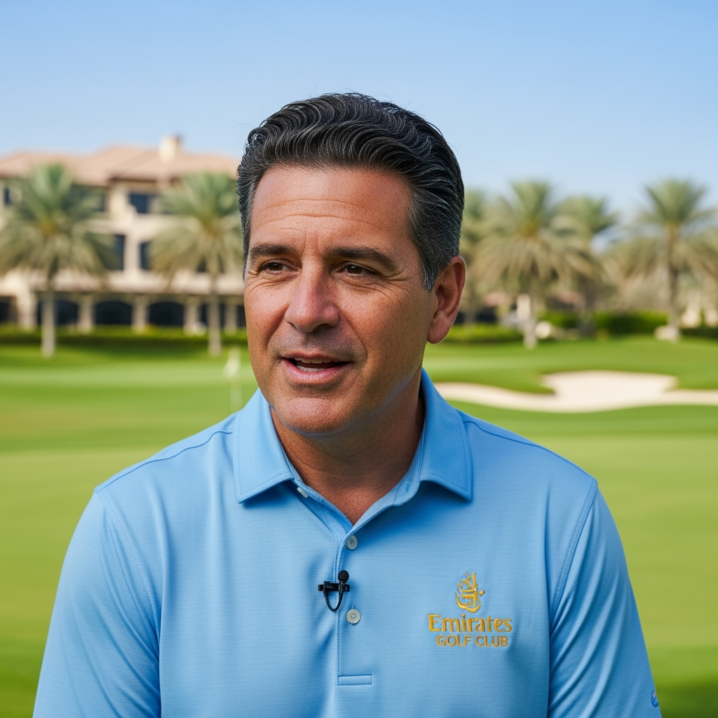 Illustration for: Joseph Andrade's Impactful Leadership at Emirates Golf
