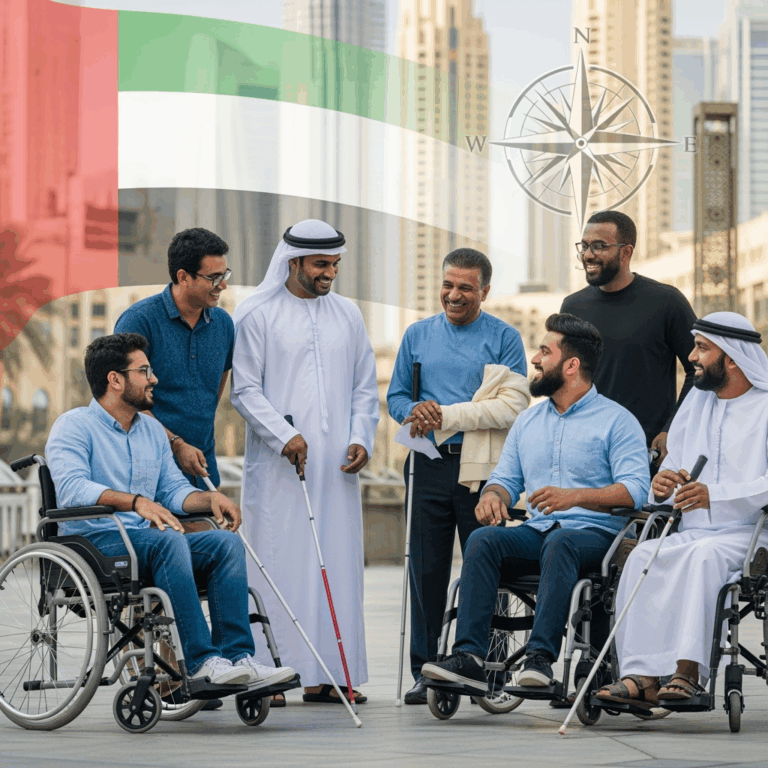 Illustration for: UAE Leads in Inclusive Society for Disabilities