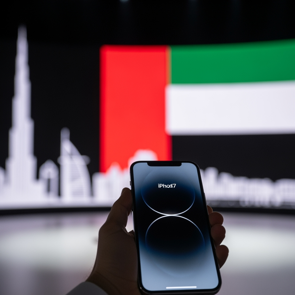 Illustration for: Apple Unveils iPhone 17 Series in UAE