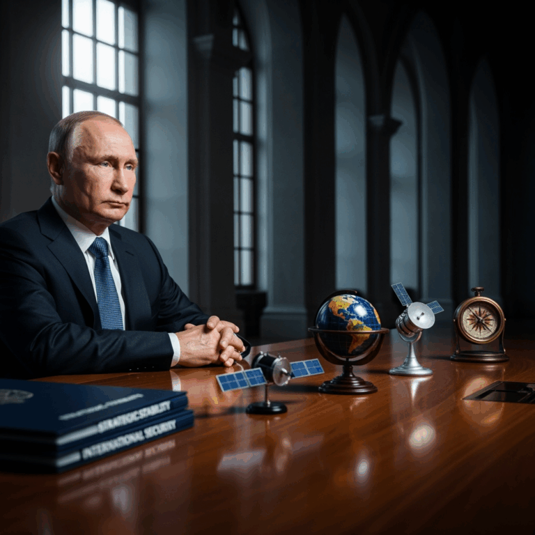Illustration for: Putin on Strategic Stability and International Security