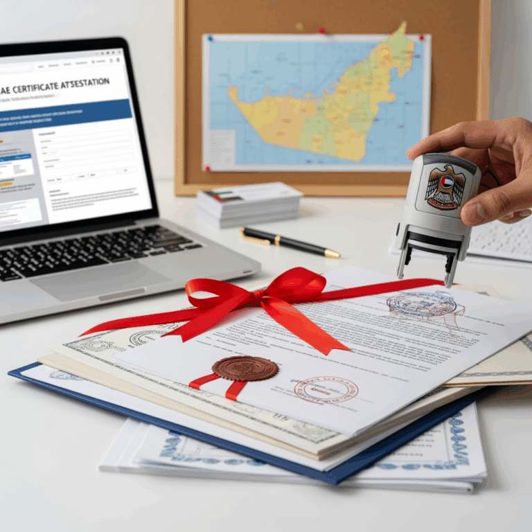 Illustration for: How to Attest Education Certificates for UAE Jobs