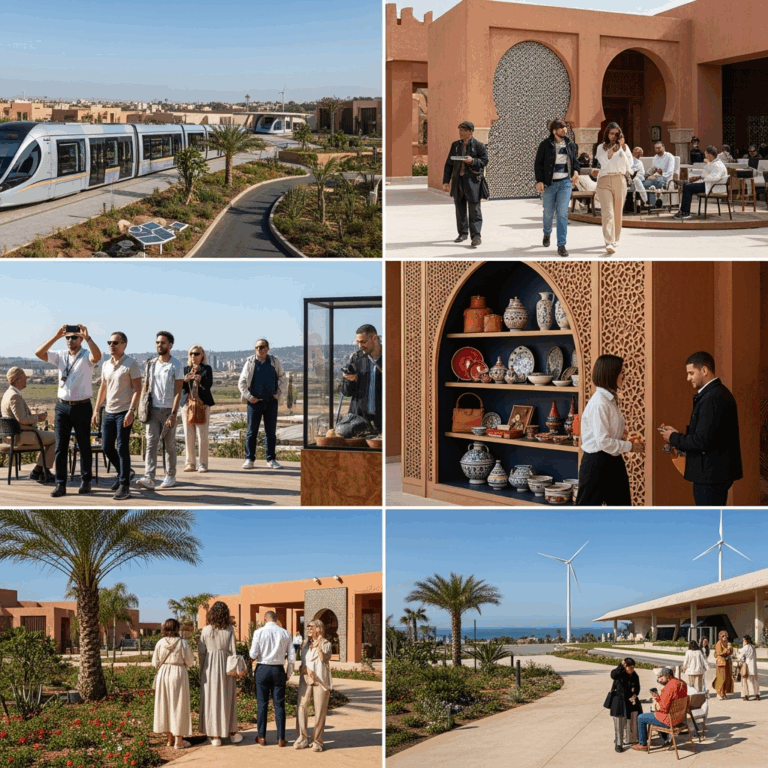Illustration for: Morocco's Tourism Growth and Development Achievements