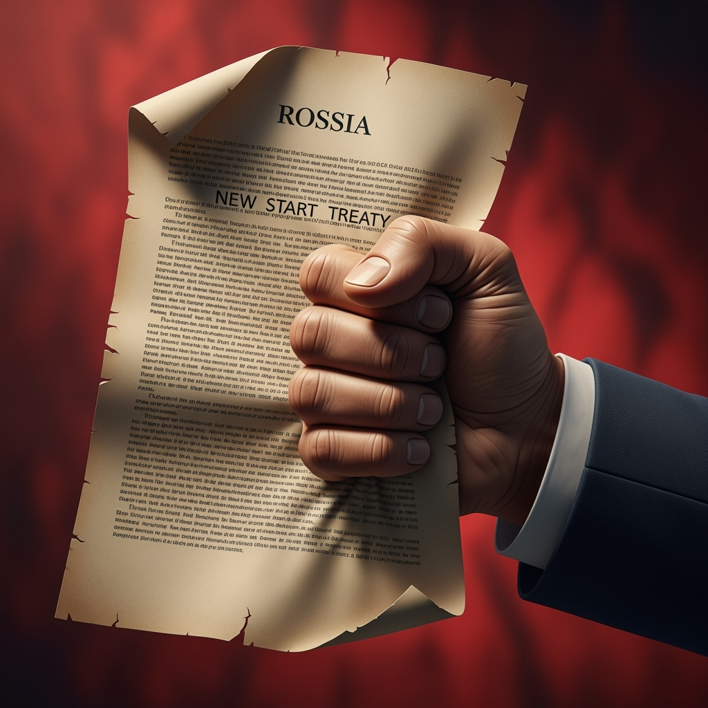 Illustration for: Russia's Stance on New START Treaty