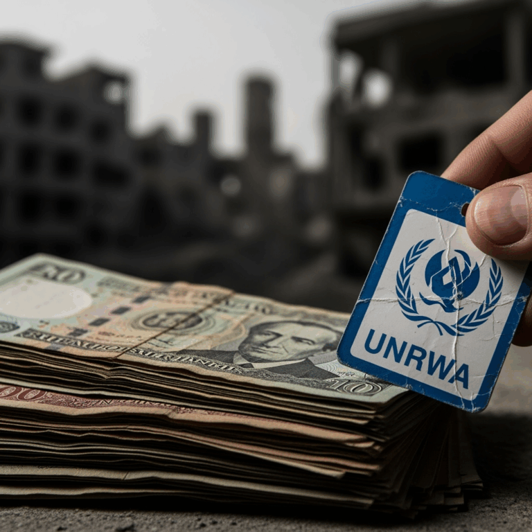 Illustration for: UNRWA Faces Financial Struggles Amid Gaza Crisis