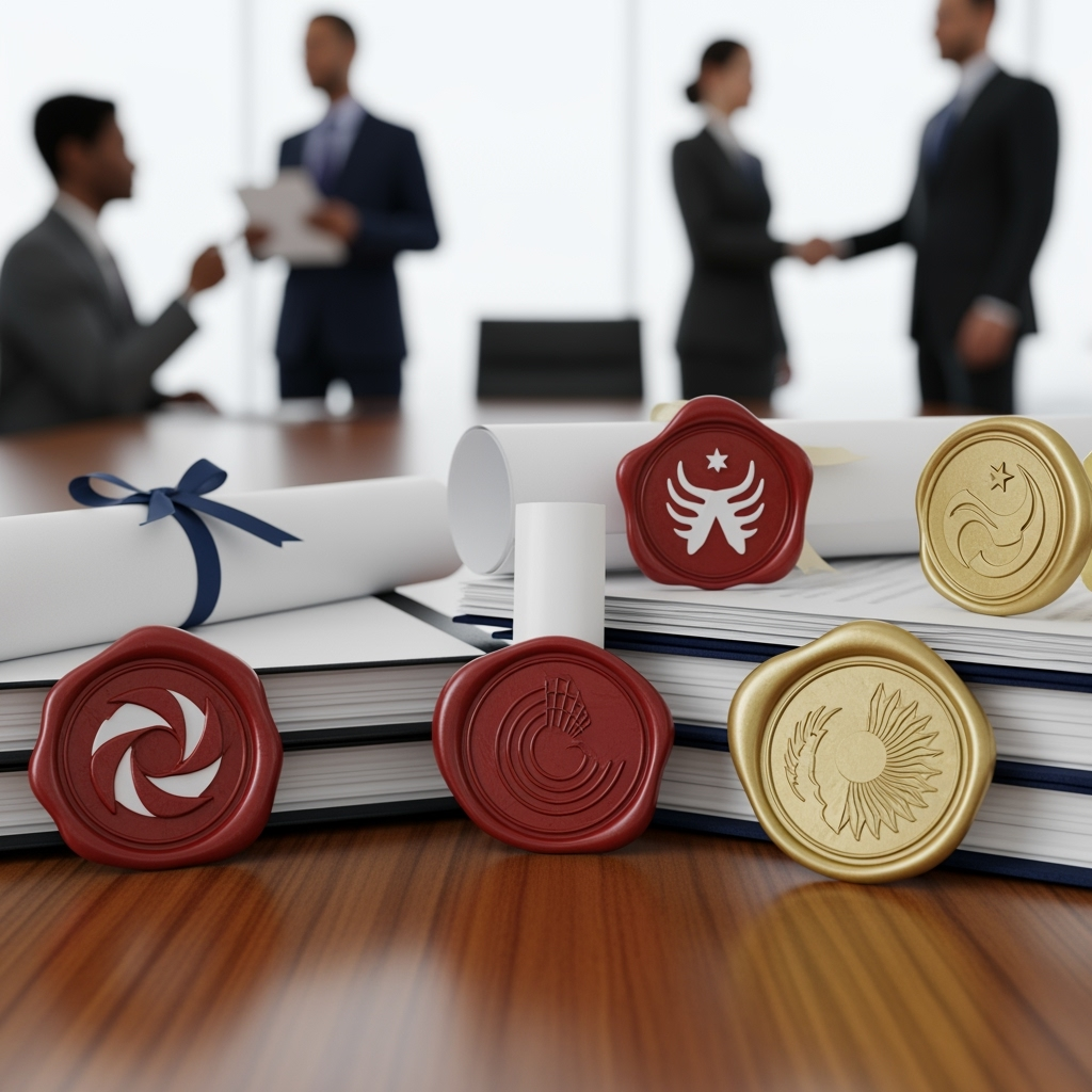 Illustration for: Economic Forum Seals $76 Billion in Agreements