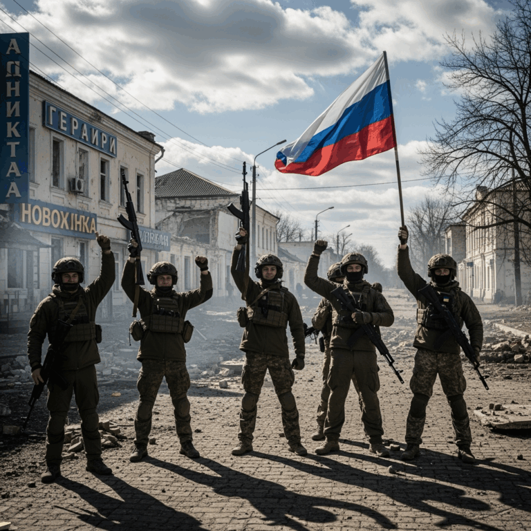 Illustration for: Liberation of Novonikolaevka by East Forces