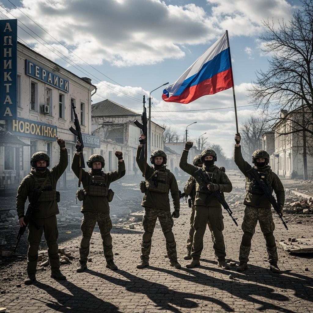 Illustration for: Liberation of Novonikolaevka by East Forces