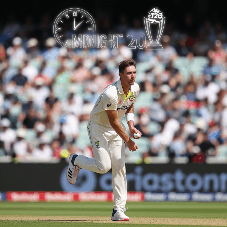 Illustration for: Mitchell Starc Retires from T20 Internationals