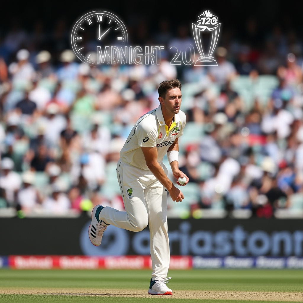 Illustration for: Mitchell Starc Retires from T20 Internationals