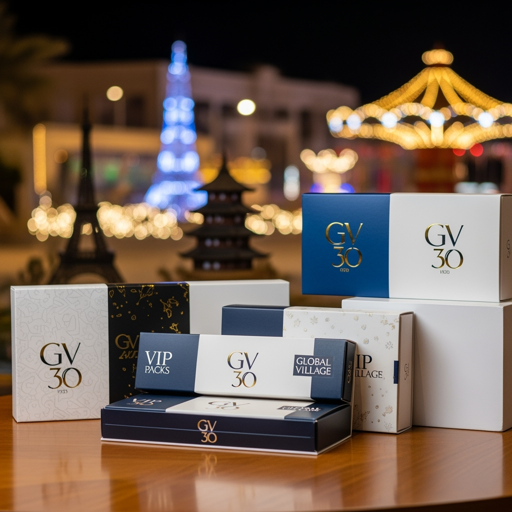 Illustration for: Global Village Season 30 VIP Packs On Sale