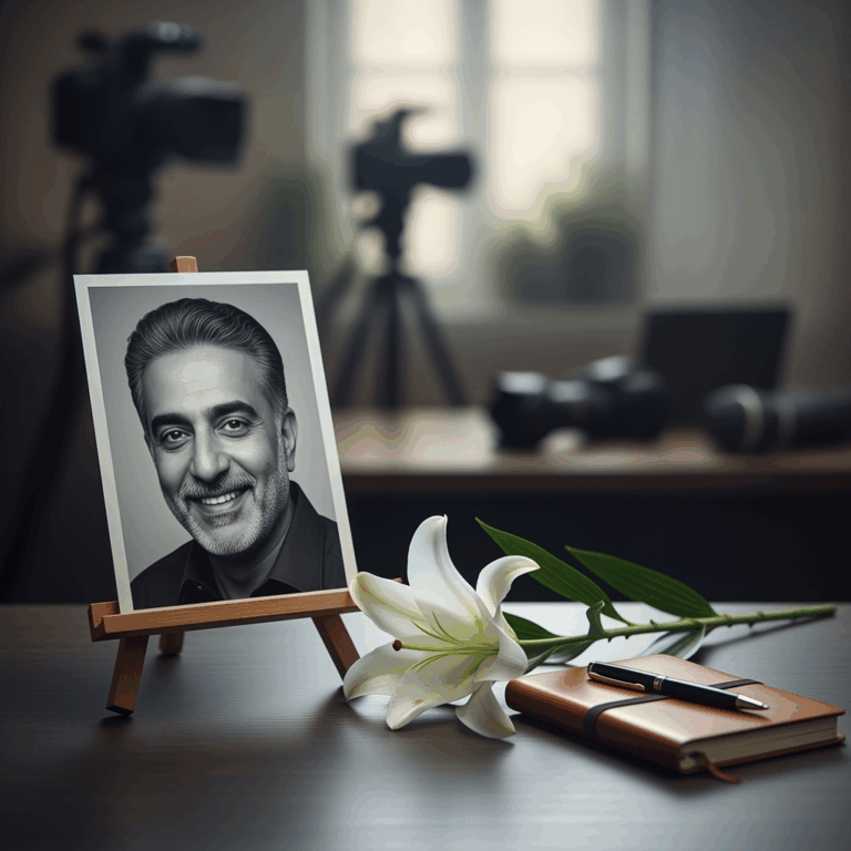 Illustration for: Haroon Rashid: Remembering a Dedicated Journalist