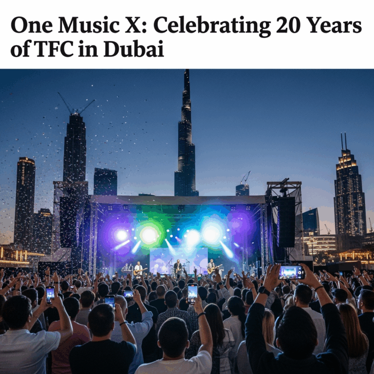 Illustration for: One Music X: Celebrating 20 Years of TFC in Dubai