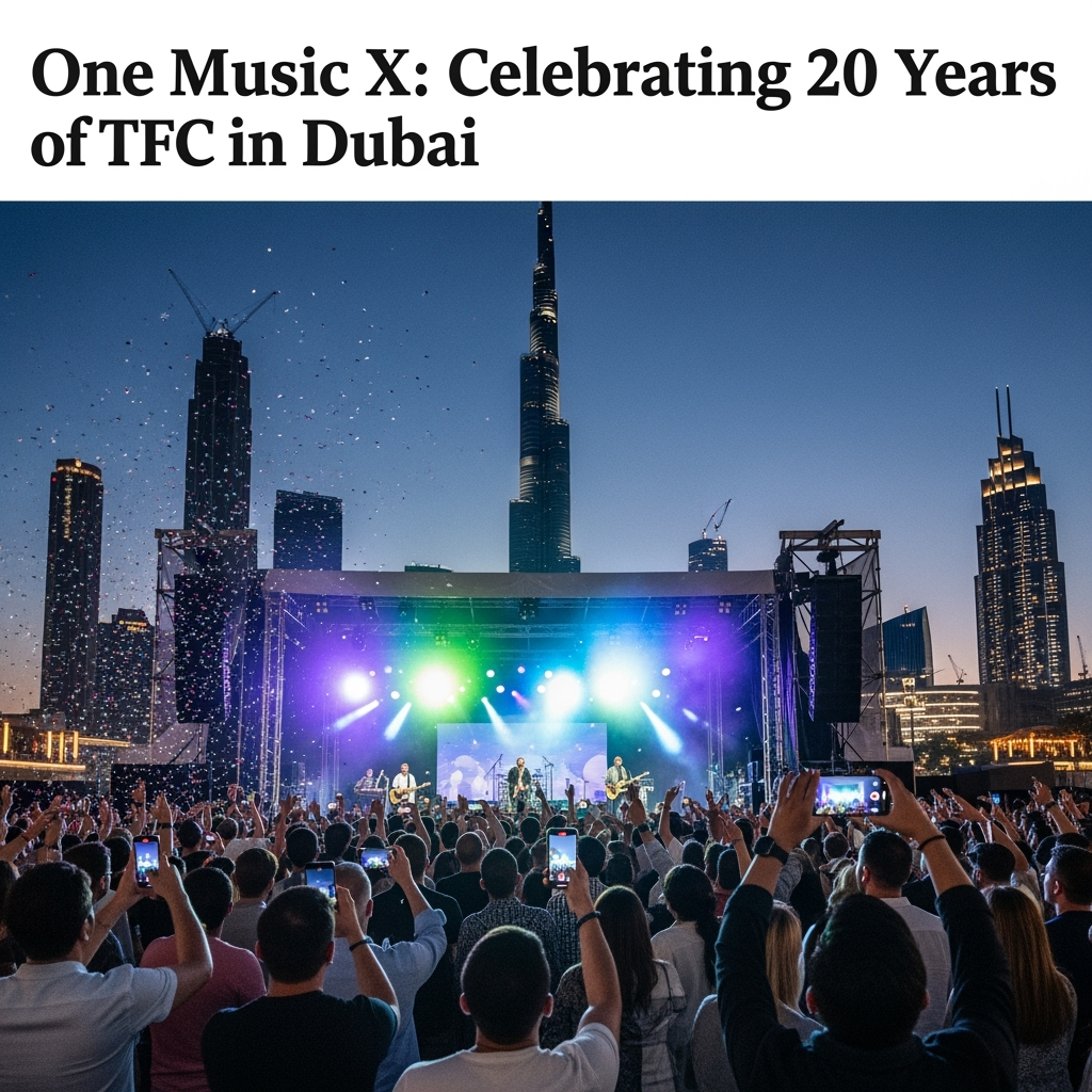 Illustration for: One Music X: Celebrating 20 Years of TFC in Dubai