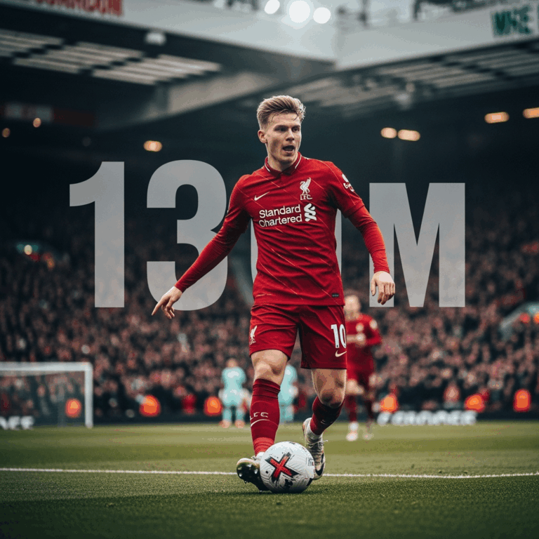 Illustration for: Liverpool Signs Isak for Record £130m Fee