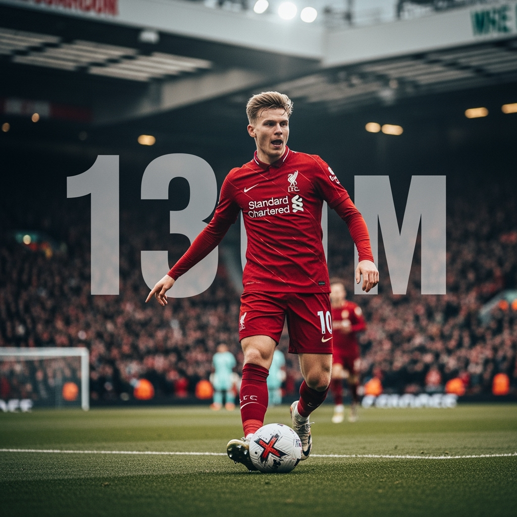 Illustration for: Liverpool Signs Isak for Record £130m Fee