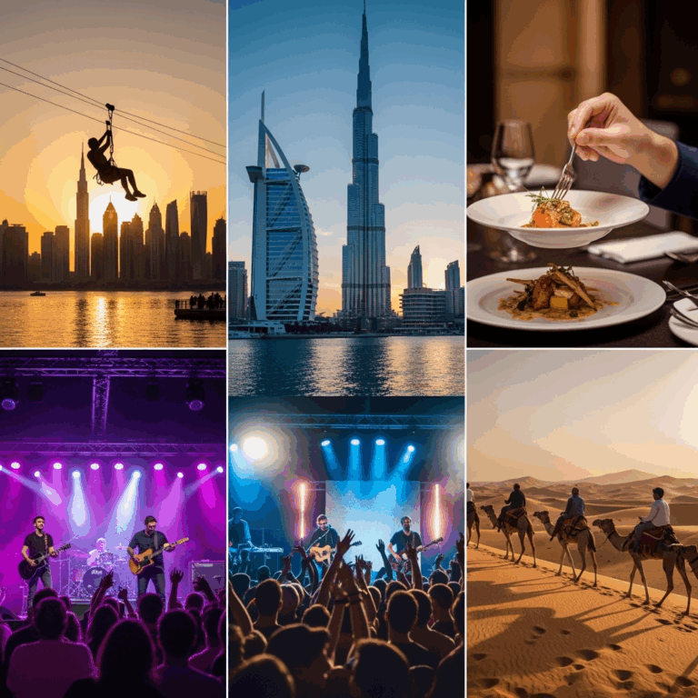 Illustration for: Exciting Weekend Events in Dubai