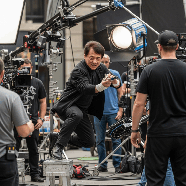Illustration for: Jackie Chan's 'Rush Hour' Filming Challenges
