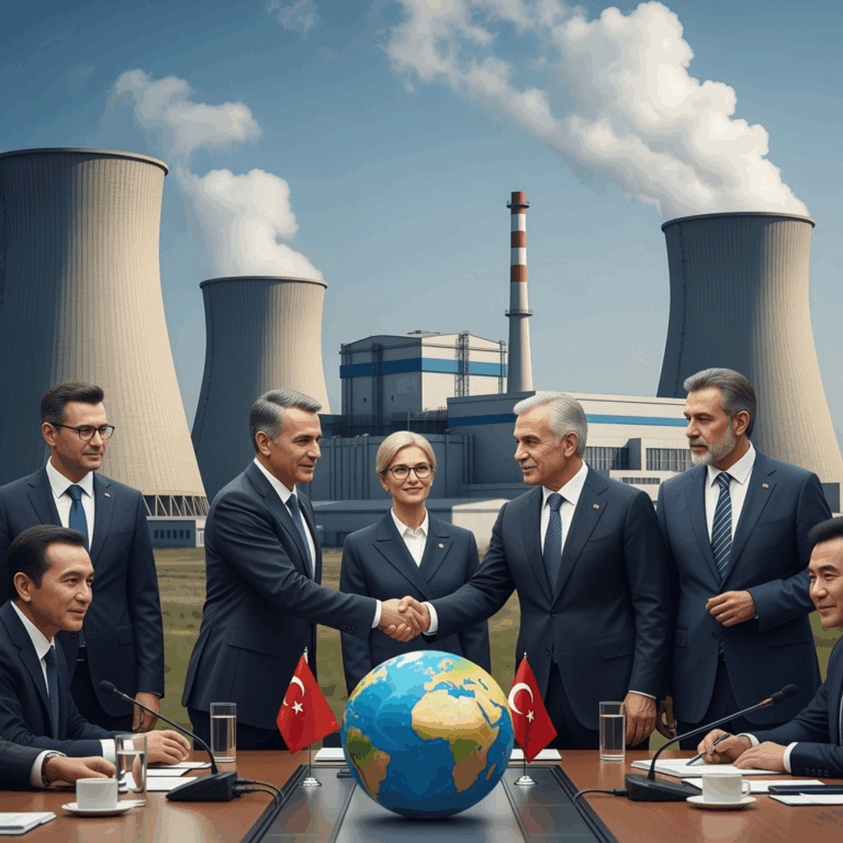Illustration for: Turkey's Efforts for Peace and Nuclear Progress