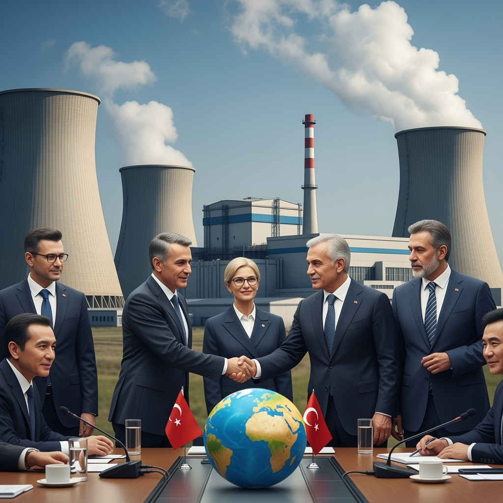 Illustration for: Turkey's Efforts for Peace and Nuclear Progress