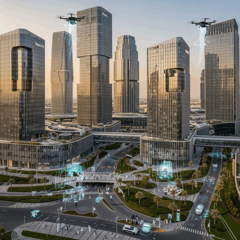 Illustration for: Solus City: UAE's First Digital Business Hub