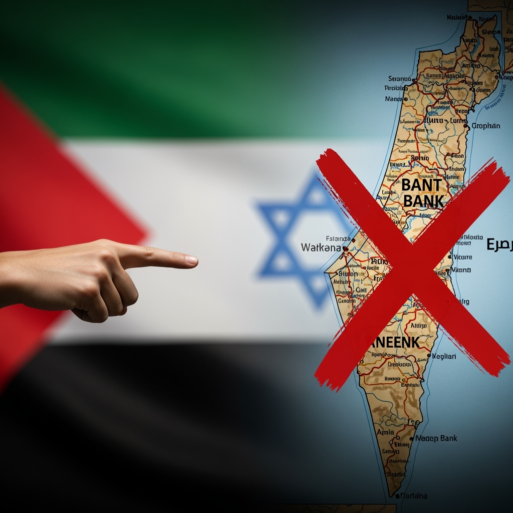 Illustration for: UAE Warns Against West Bank Annexation by Israel