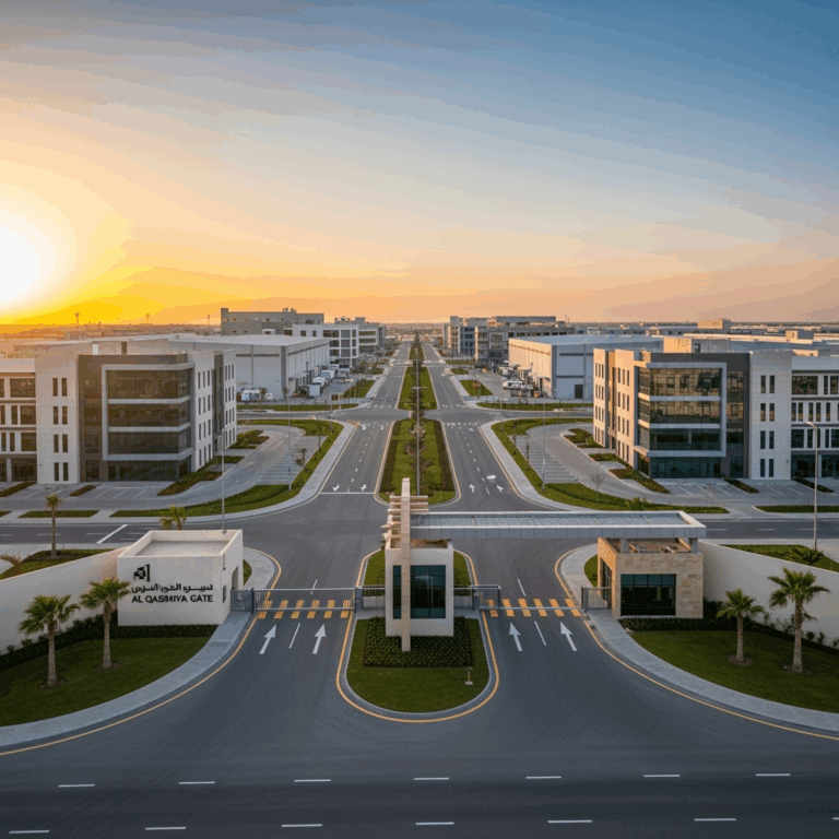 Illustration for: Sharjah's New Industrial Hub: Al Qasimiya Gate