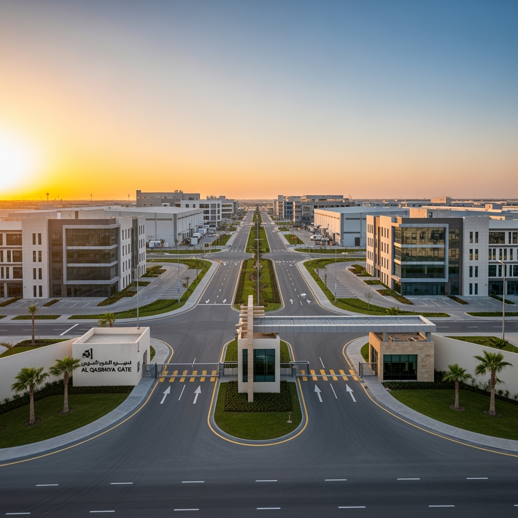 Illustration for: Sharjah's New Industrial Hub: Al Qasimiya Gate