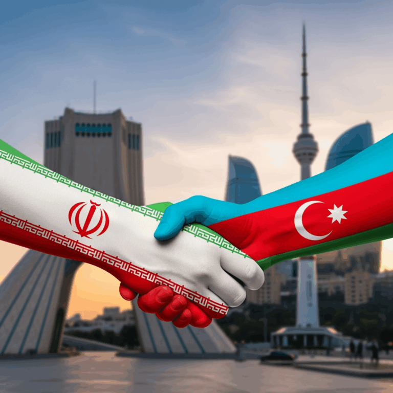 Illustration for: Iran and Azerbaijan Strengthen Ties Amid Regional Challenges
