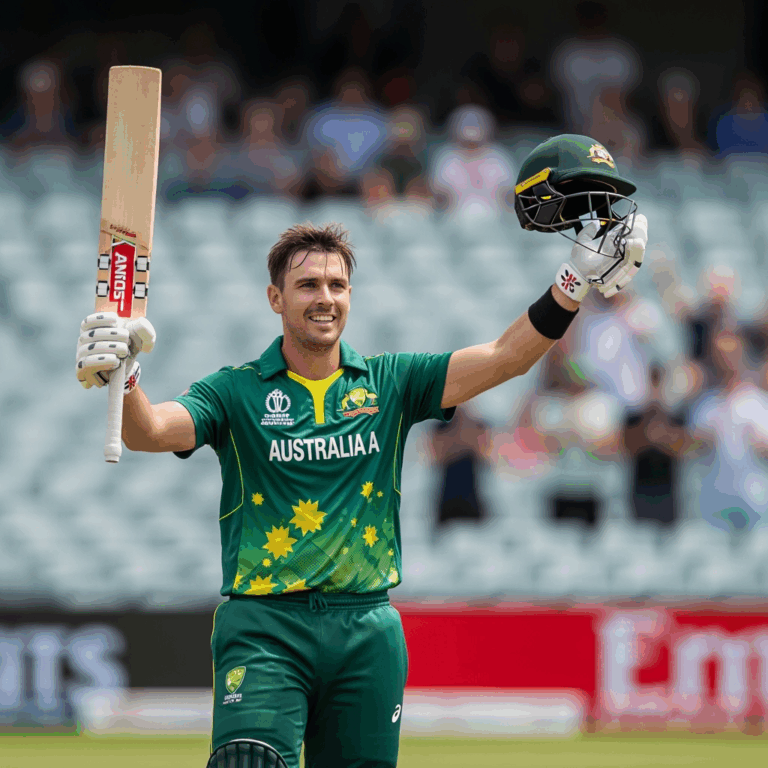 Illustration for: Sam Konstas Shines with Century for Australia A