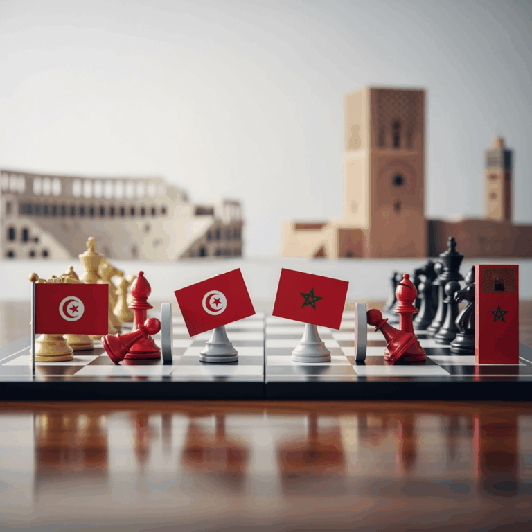 Illustration for: Tunisian-Moroccan Diplomatic Crisis: Efforts and Challenges
