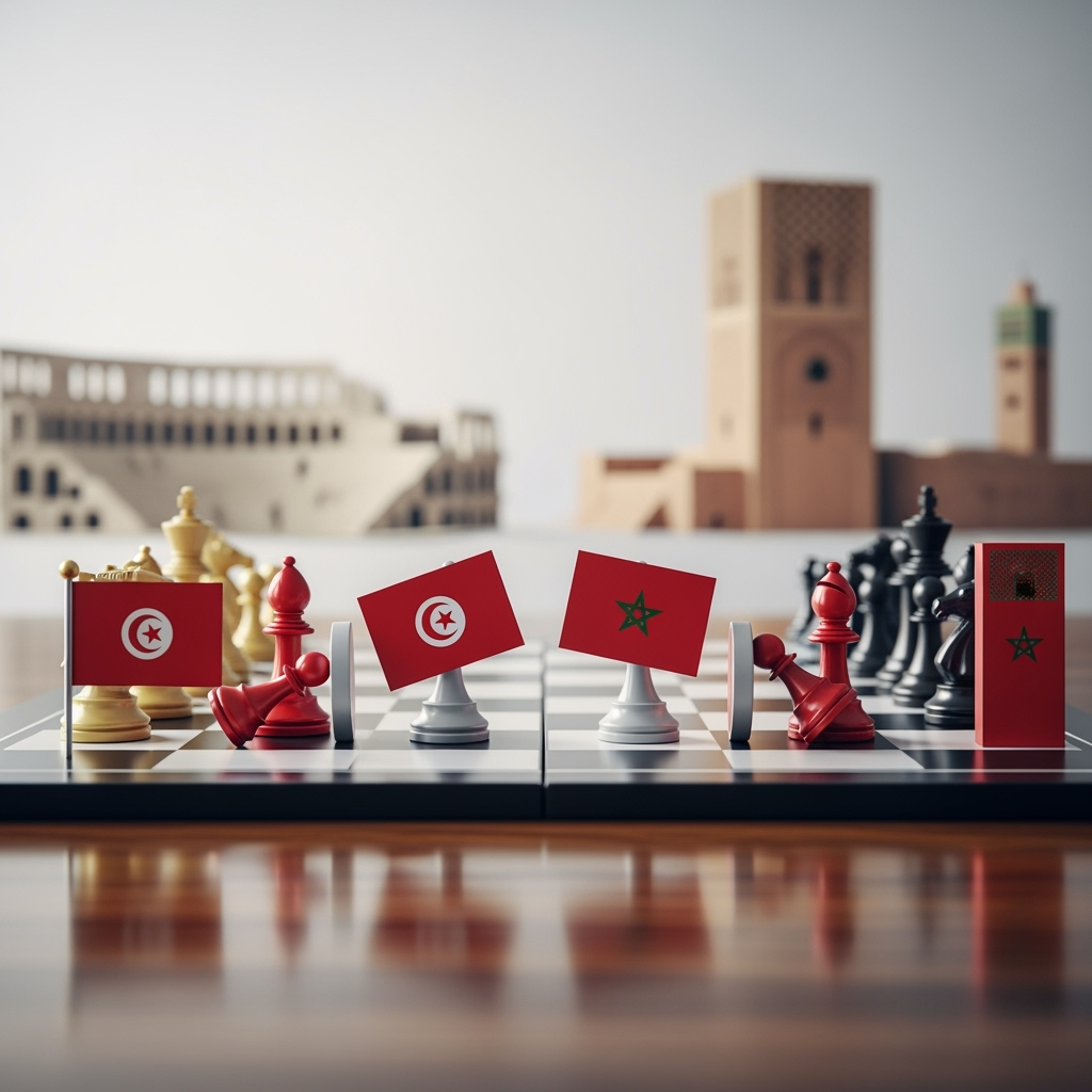 Illustration for: Tunisian-Moroccan Diplomatic Crisis: Efforts and Challenges