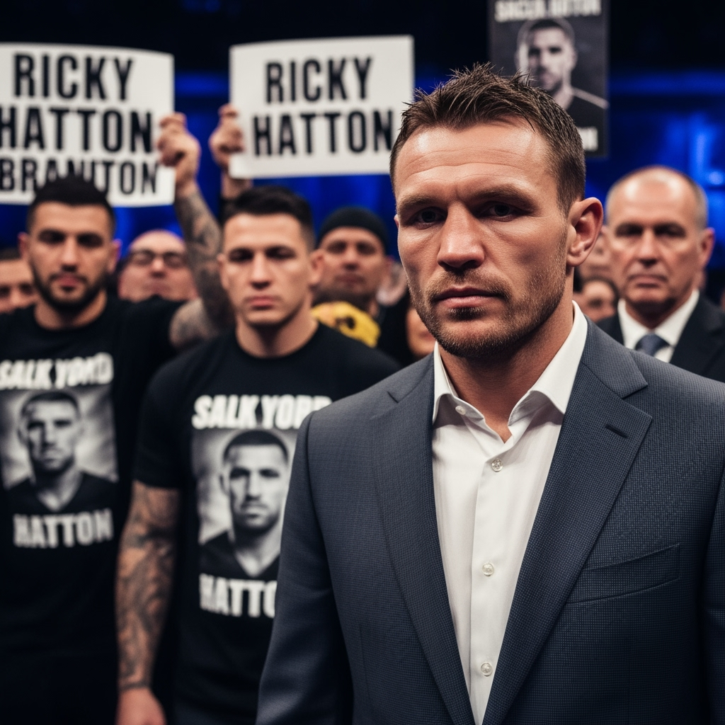 Illustration for: Boxing World Mourns Iconic Ricky Hatton