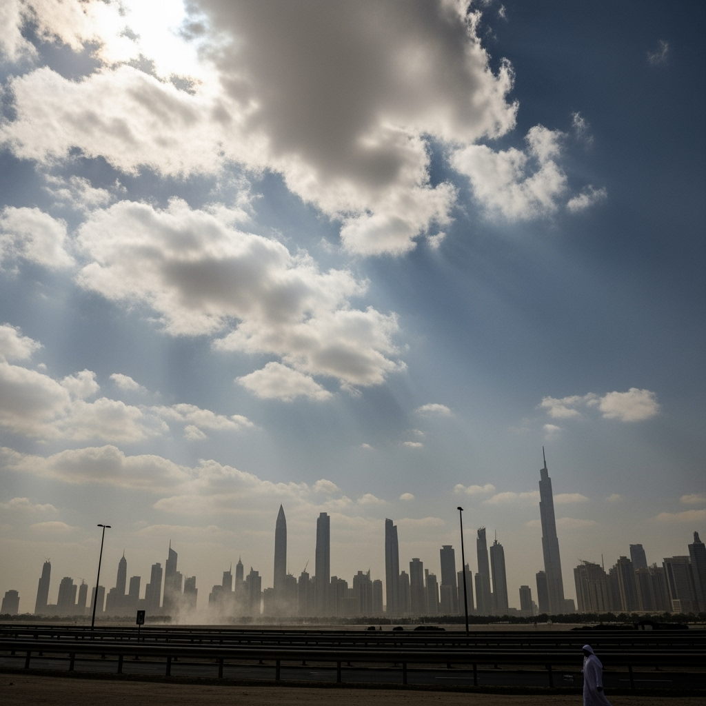 Illustration for: UAE Weather: Partly Cloudy with 40°C Highs