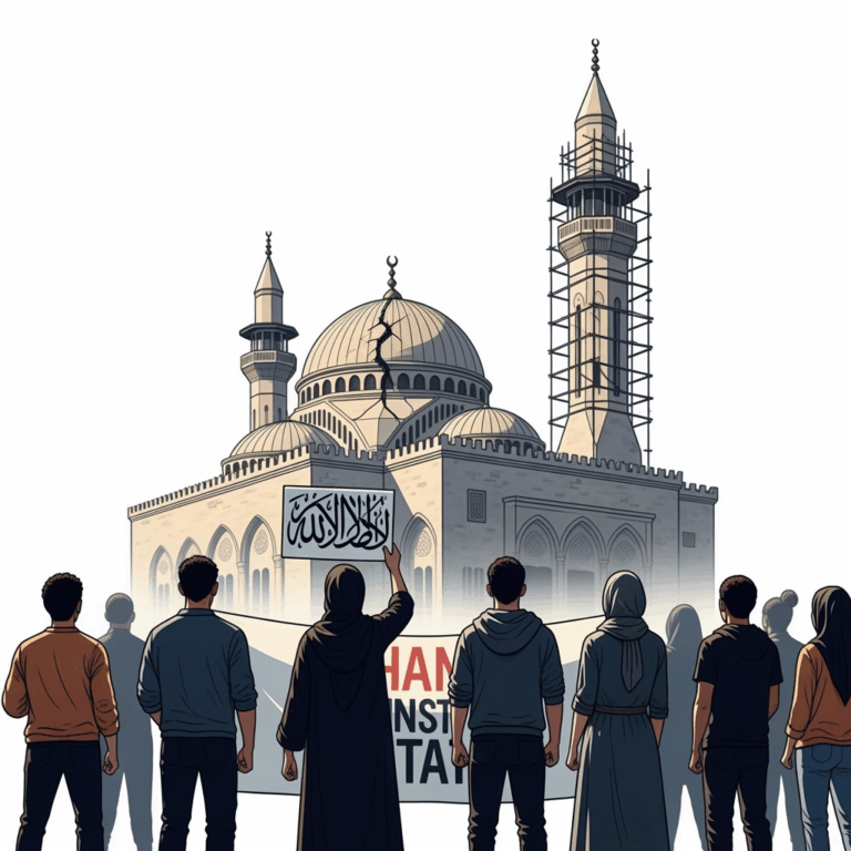 Illustration for: Call for Action on Ibrahimi Mosque Violations
