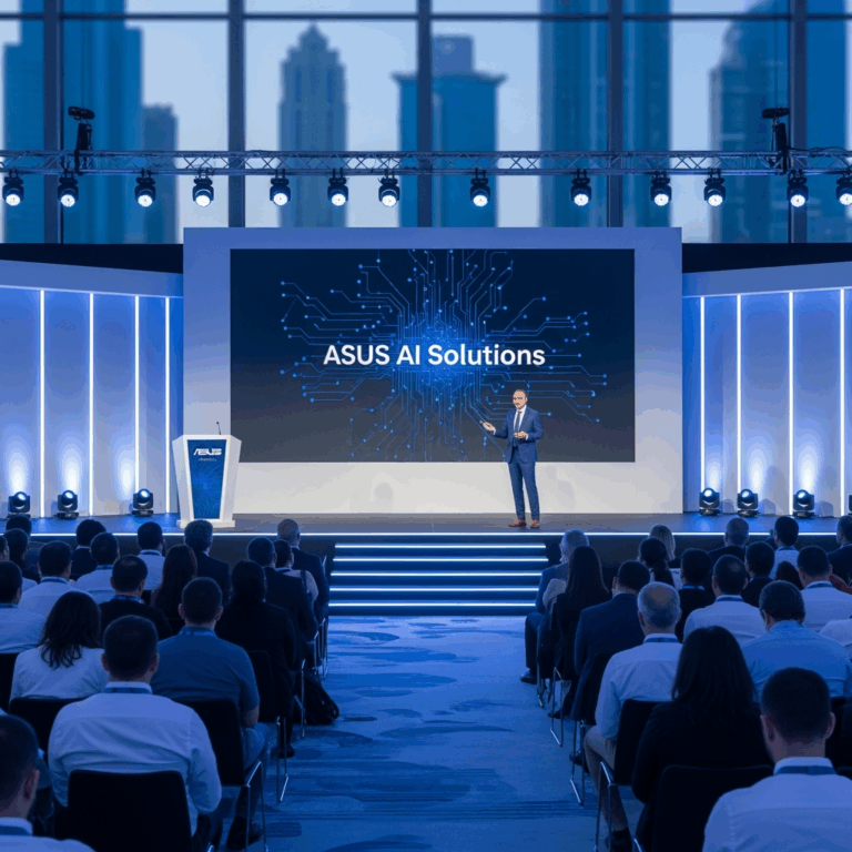 Illustration for: ASUS Unveils Sovereign AI Solutions in Dubai