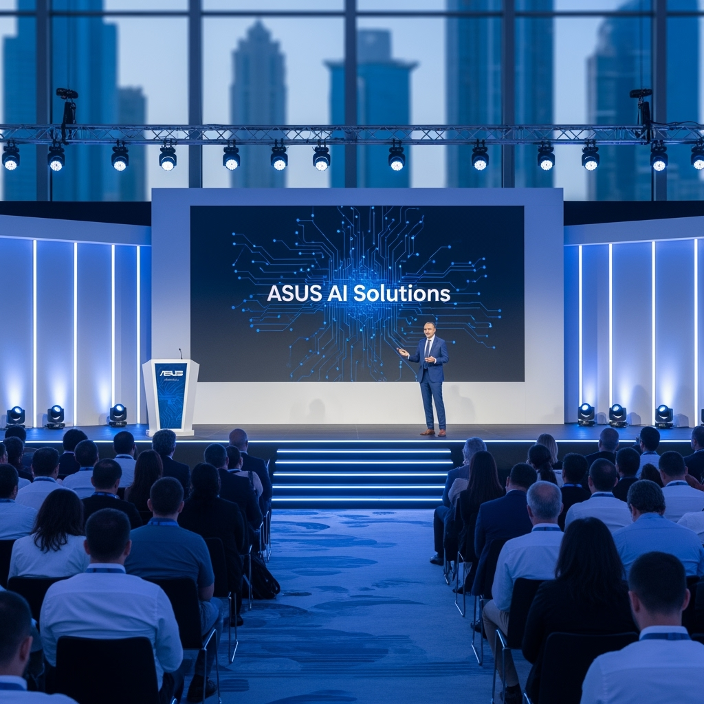 Illustration for: ASUS Unveils Sovereign AI Solutions in Dubai