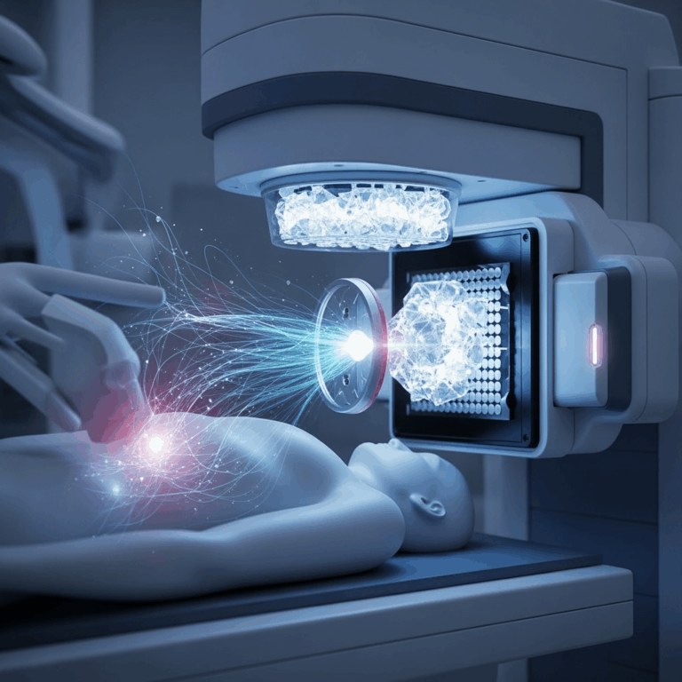 Illustration for: Perovskite Gamma-Ray Detectors: A Medical Imaging Breakthrough